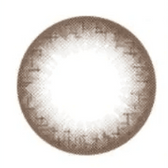 Olens BS 21 Choco — close-up of the contact lens design