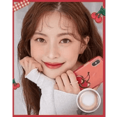 Olens Cherry Moon Brown — contact lens displayed in a blister pack