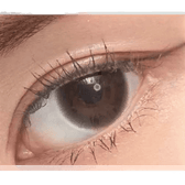 Olens Classi Water Black — single-eye close-up showing the contact lens appearance