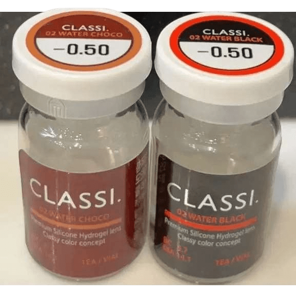 Olens Classi Water Black — contact lens packaging