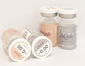 Olens Dear Brown colored contact lens, 13.0mm graphic diameter, 3-6 Months wear