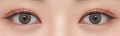 Olens Dear Gray colored contact lens, 13.0mm graphic diameter, 3-6 Months wear