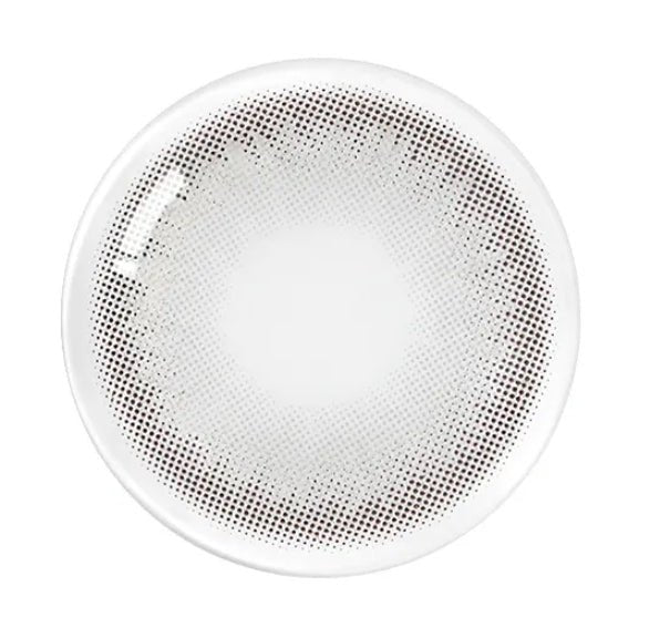 Olens Dear Gray colored contact lens, 13.0mm graphic diameter, 3-6 Months wear