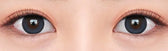 Olens EOTD Dark Blue colored contact lens, 13.8mm graphic diameter, Monthly wear