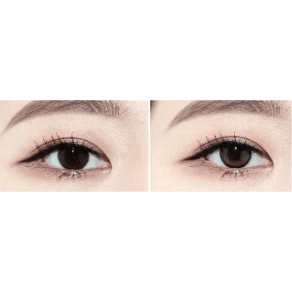 Olens Eyelighter Glowy 1Day Black (10p) colored contact lens, 13.1mm graphic diameter, Daily wear