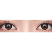 Olens Eyelighter Glowy 1Day Black (10p) colored contact lens, 13.1mm graphic diameter, Daily wear