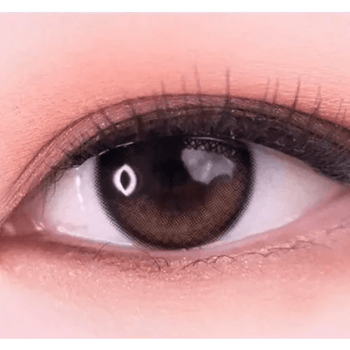 Olens Eyelighter Glowy 1Day Black (10p) colored contact lens, 13.1mm graphic diameter, Daily wear