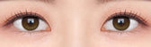 Olens Eyelighter Glowy 1Day Golden Olive (10p) colored contact lens, 13.1mm graphic diameter, Daily wear