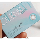 Olens Eyelighter Glowy Ash Gray — contact lens packaging
