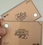Olens Falling Choco — contact lens packaging