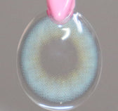 Olens French Shine 1Day Aqua (10p) colored contact lens, 13.2mm graphic diameter, Daily wear