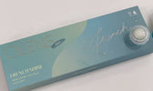 Olens French Shine 1Day Aqua (10p) colored contact lens, 13.2mm graphic diameter, Daily wear