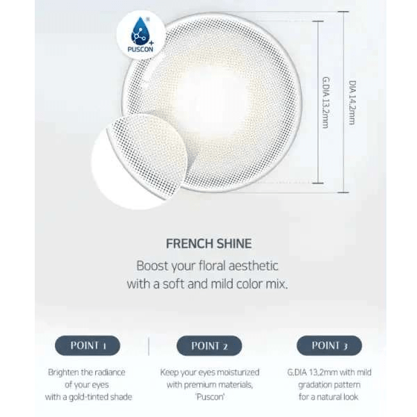 Olens French Shine 1Day Gray (20p)