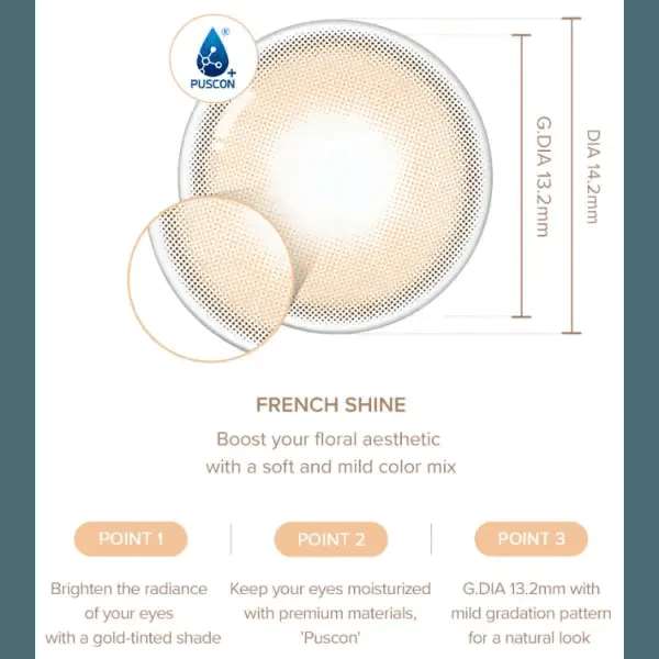 Olens French Shine 1Day Hazel (10p)