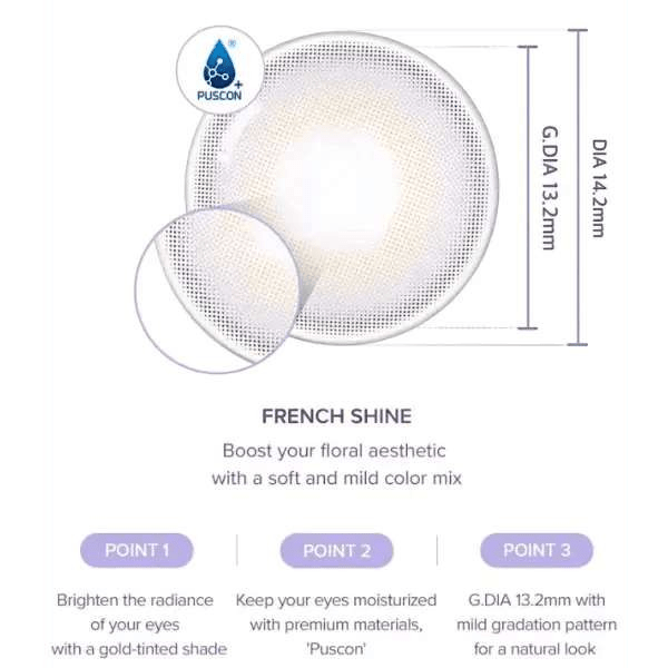 Olens French Shine Lavender (10p)
