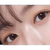 Olens From Choco — model portrait showing the contact lens look