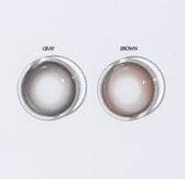 Olens Glowy Tear 1Day Brown (20P) colored contact lens, 13.3mm graphic diameter, Daily wear