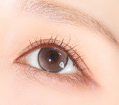 Olens Glowy Tear 1Day Brown (20P) colored contact lens, 13.3mm graphic diameter, Daily wear