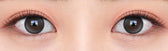 Olens Glowy Tear 1Day Gray (20P) colored contact lens, 13.3mm graphic diameter, Daily wear