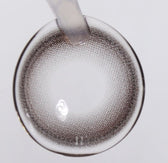 Olens Glowy Tear 1Day Gray (20P) colored contact lens, 13.3mm graphic diameter, Daily wear