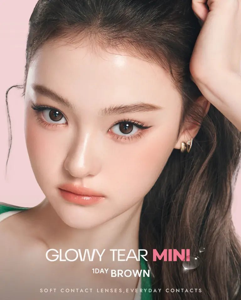 OLENS Glowy Tear Mini 1Day Brown (10p)