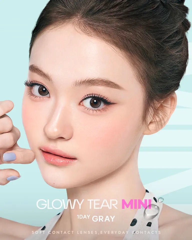 OLENS Glowy Tear Mini 1Day Gray (10p)