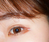 Olens LAVI A Brown colored contact lens, 13.5mm graphic diameter, 3-6 Months wear