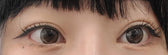 Olens LAVI B Brown colored contact lens, 13.5mm graphic diameter, 3-6 Months wear