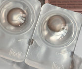 Olens Misty Natural Choco (20p) colored contact lens, 13.1mm graphic diameter, Daily wear