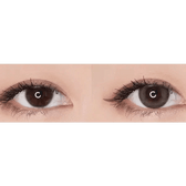Olens Mood Night 1Day Mood Brown (10p) colored contact lens, 13.3mm graphic diameter, Daily wear
