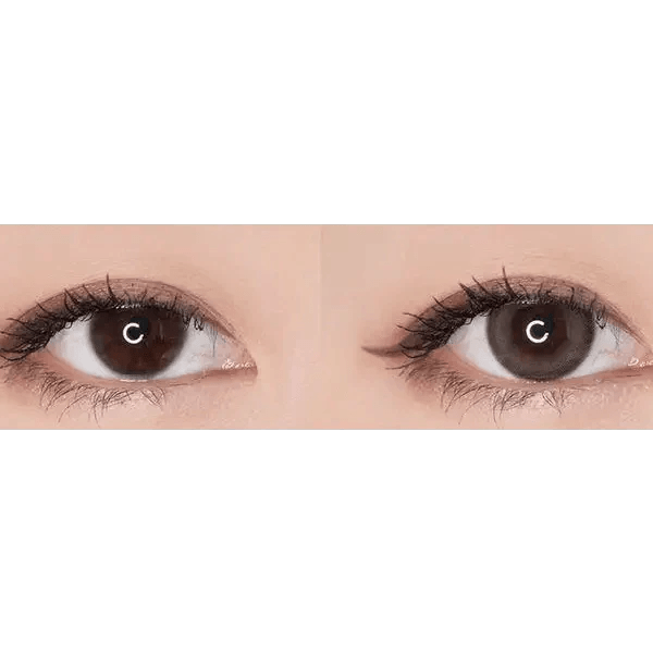 Olens Mood Night 1Day Mood Brown (10p) colored contact lens, 13.3mm graphic diameter, Daily wear