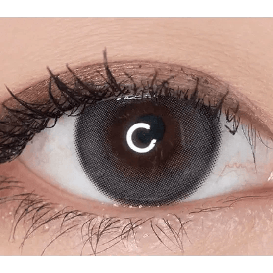 Olens Mood Night 1Day Mood Gray (10p) colored contact lens, 13.3mm graphic diameter, Daily wear