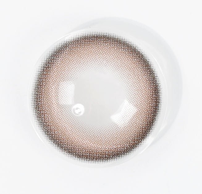 Olens Mood Night Mood Choco colored contact lens, 13.3mm graphic diameter, Monthly wear