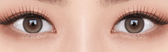 Olens Muse Shine Brown (10p) colored contact lens, 13.3mm graphic diameter, Daily wear