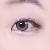 Olens Muse Shine Gray (10p) colored contact lens, 13.3mm graphic diameter, Daily wear