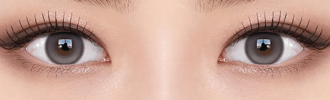 Olens Muse Shine Gray (10p) colored contact lens, 13.3mm graphic diameter, Daily wear