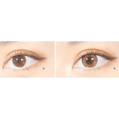 Olens Nils Brown — both eyes wearing the contact lenses