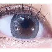 Olens Nils Gray — single-eye close-up showing the contact lens appearance
