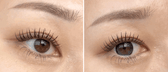 Olens Rain Black (10p) colored contact lens, 13.5mm graphic diameter, Daily wear