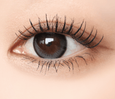 Olens Rain Black (10p) colored contact lens, 13.5mm graphic diameter, Daily wear