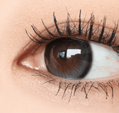 Olens Rain Black (10p) colored contact lens, 13.5mm graphic diameter, Daily wear