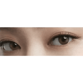 Olens Real Ring 1Day Brown (10p) colored contact lens, 12.5mm graphic diameter, Daily wear