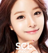 Olens SCL Choco colored contact lens, 13.7mm graphic diameter, 3-6 Months wear