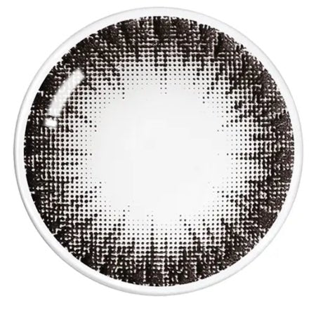 Olens SCL HI Black — close-up of the contact lens design