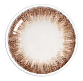 Olens SCL HI Brown — close-up of the contact lens design