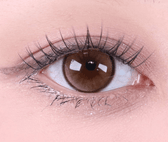 Olens Secrit Tint Brown colored contact lens, 13.5mm graphic diameter, Monthly wear