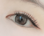 Olens Secrit Tint Brown colored contact lens, 13.5mm graphic diameter, Monthly wear