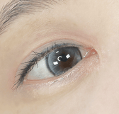 Olens Secrit Tint Gray colored contact lens, 13.5mm graphic diameter, Monthly wear