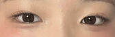 Olens TT2 Black Choco colored contact lens, 13.5mm graphic diameter, 3-6 Months wear