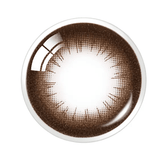 Olens TT2 Black Choco colored contact lens, 13.5mm graphic diameter, 3-6 Months wear